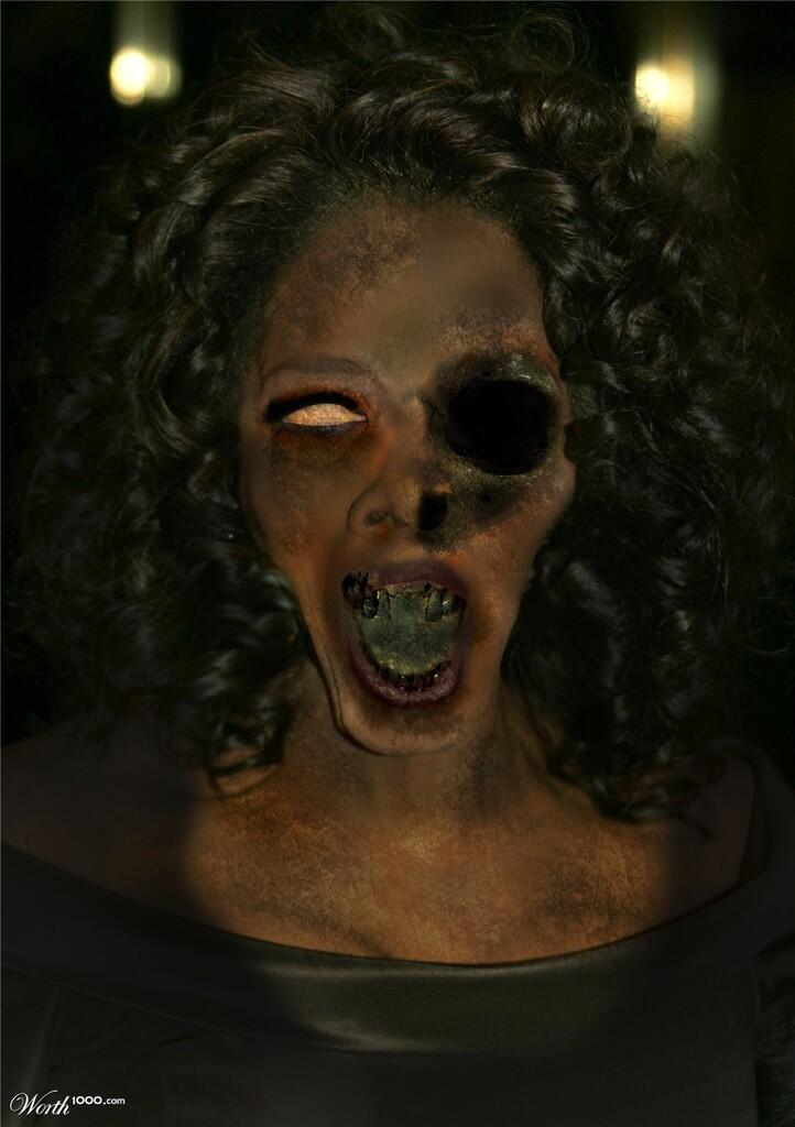 &#91;Pict&#93; Apabila Artis Menjadi ZOMBIE (Gak Kuat? Jangan Masuk!!)