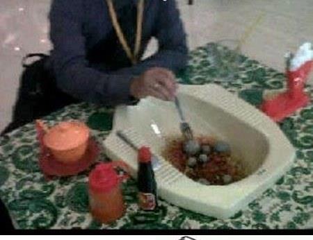 kuat gak gan makan kayak gini
