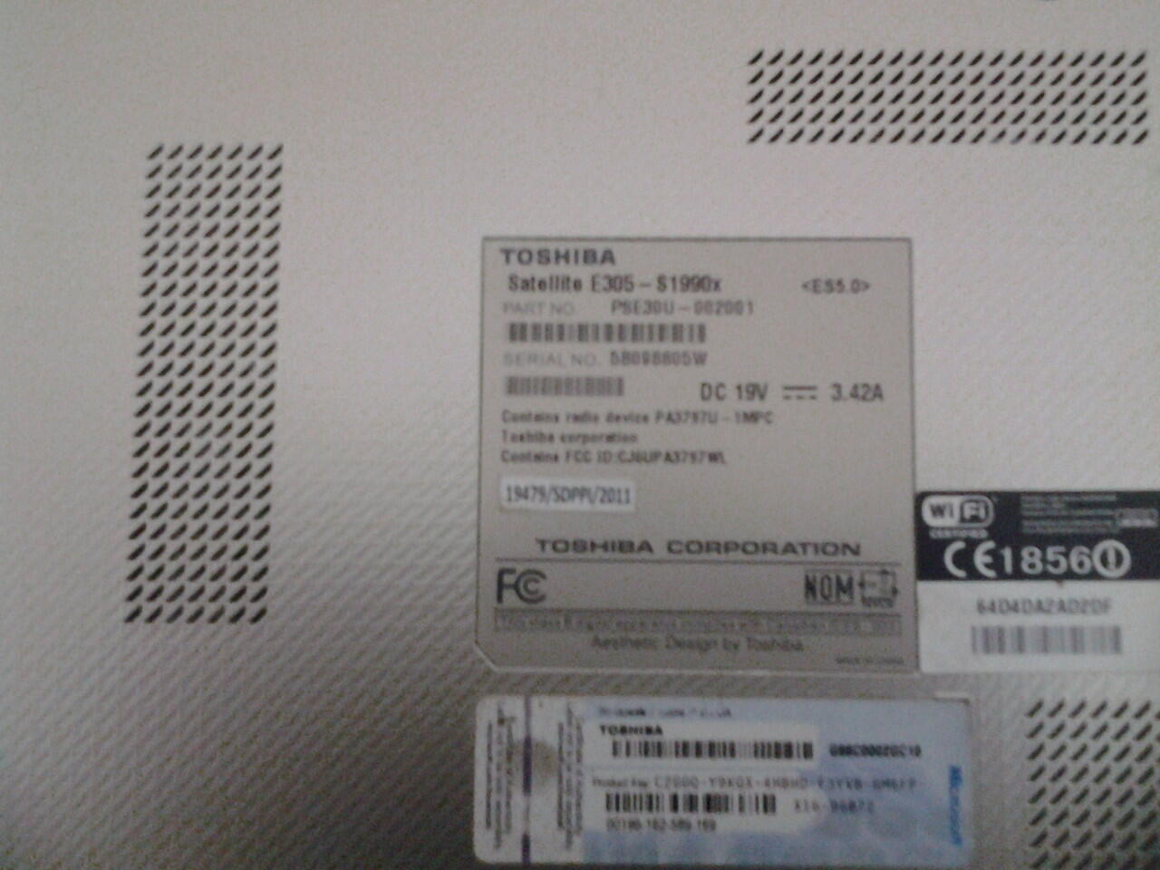 Toshiba Satellite E305-s1990x