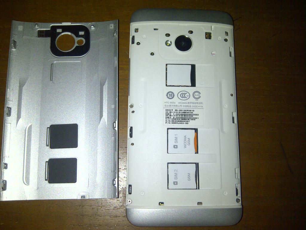 Jual santai HTC One 802w dual sim GSM GSM silver