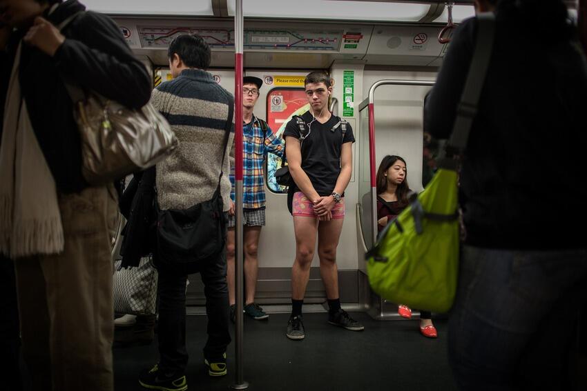 ‘No Pants Subway Ride’atau Hari Tanpa Celana di Subway