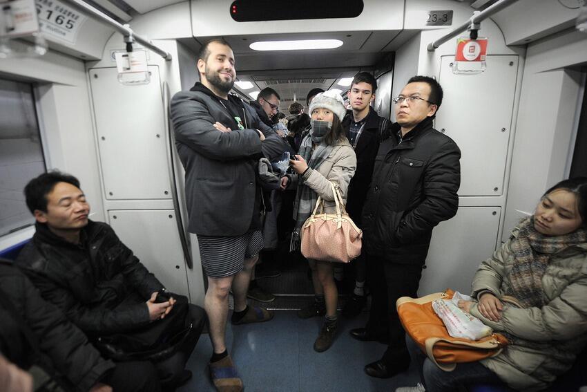 ‘No Pants Subway Ride’atau Hari Tanpa Celana di Subway