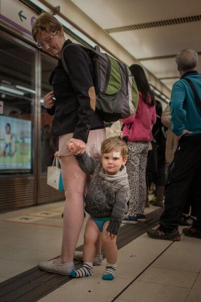 ‘No Pants Subway Ride’atau Hari Tanpa Celana di Subway