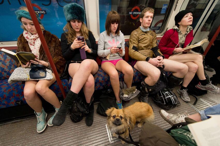 ‘No Pants Subway Ride’atau Hari Tanpa Celana di Subway