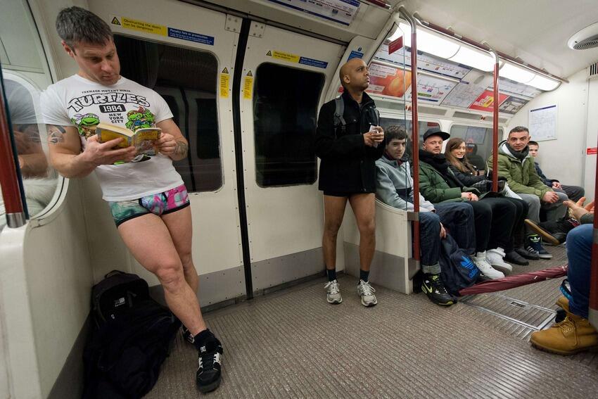 ‘No Pants Subway Ride’atau Hari Tanpa Celana di Subway