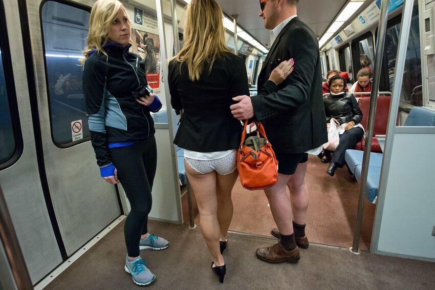 ‘No Pants Subway Ride’atau Hari Tanpa Celana di Subway