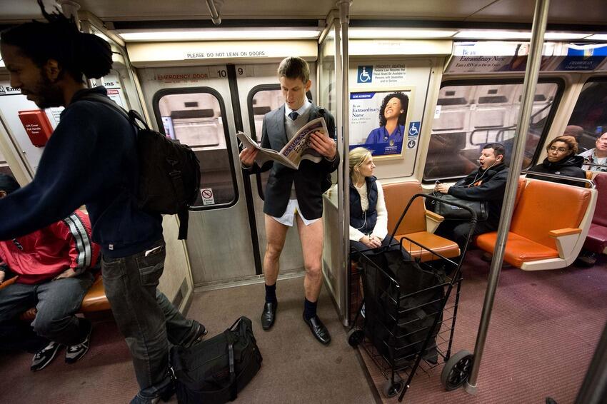 ‘No Pants Subway Ride’atau Hari Tanpa Celana di Subway