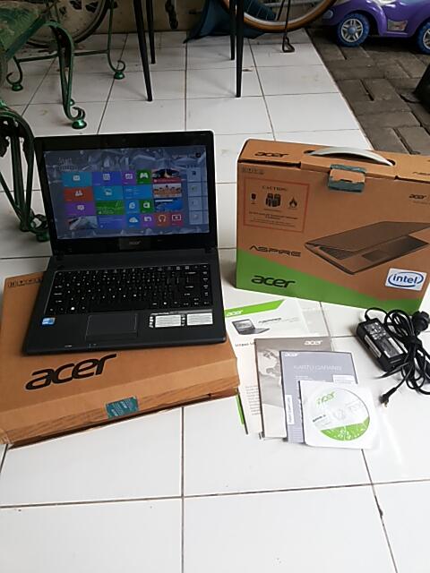 Acer Aspire 4739 Core i3 Fullset Segel Mulus 99%