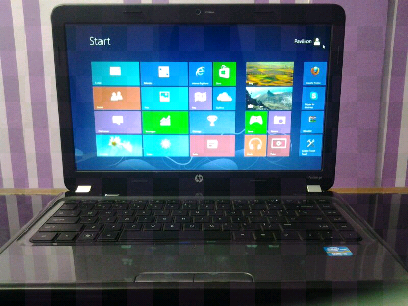 HP Pavilion g4 core i5 generasi 2,turbo 2,50GHz, windows 8