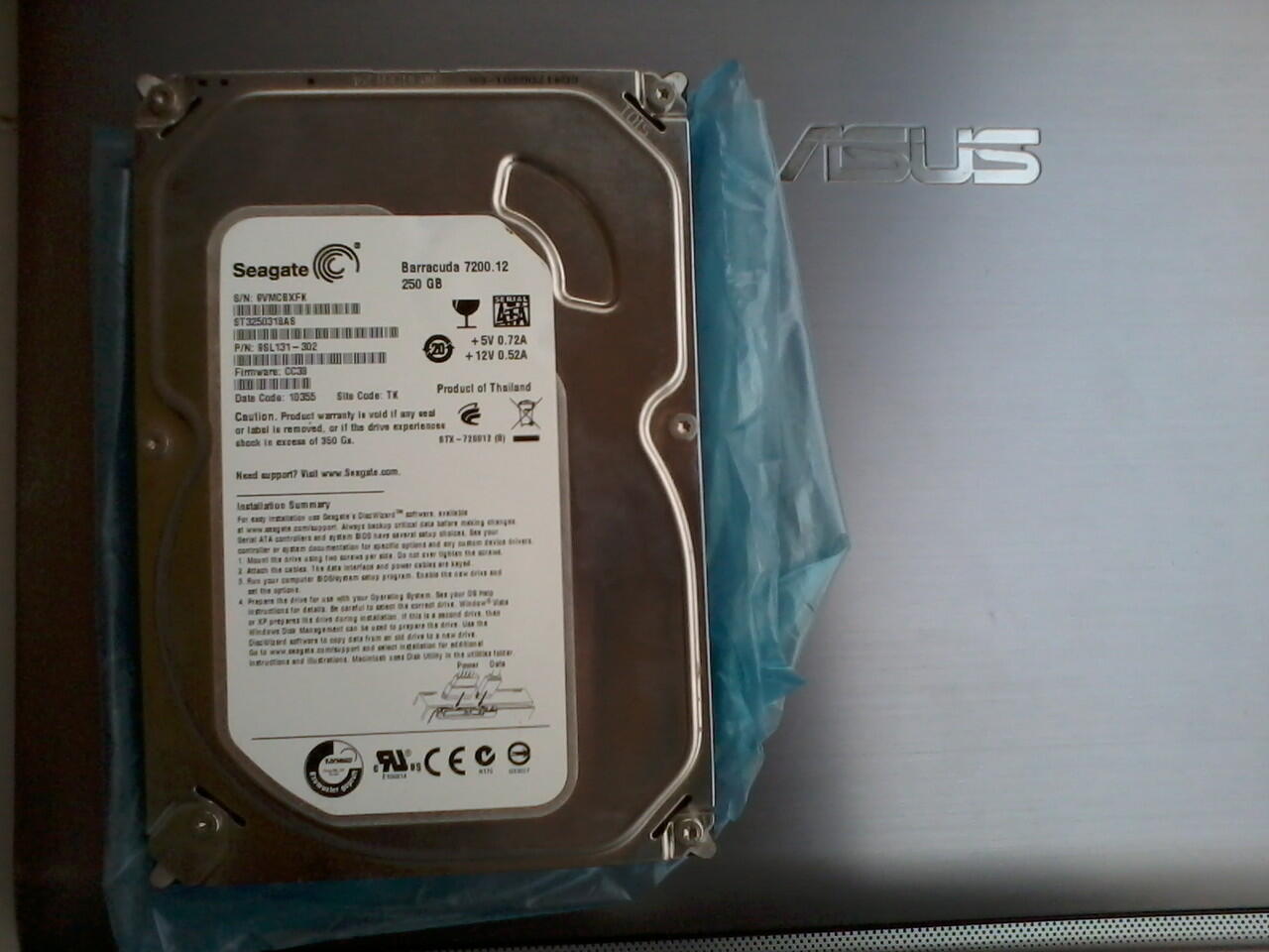 Hardisk 500gb PC atau LAPTOP