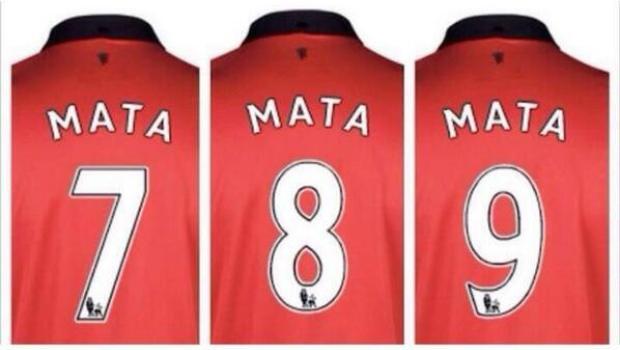 Prediksi Nomor Juan Mata di Manchester United