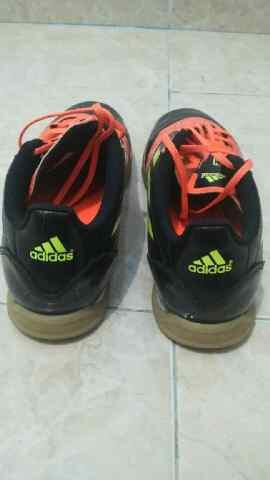 Sepatu Futsal Adidas F50 Ori Hitam-Orange Size 46 Second Seken 2nd