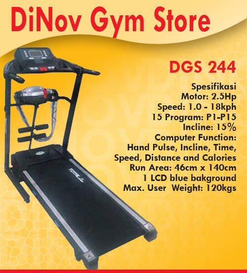 TREADMIL ELEKTRIK TL-244