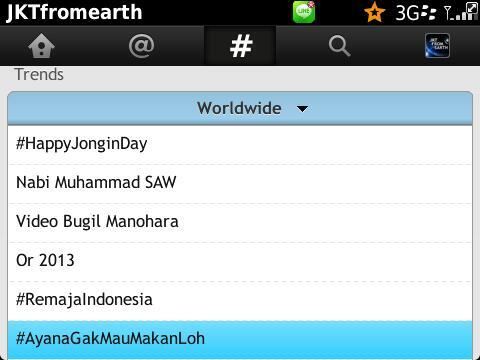 DIbalik Trending Topic World JKT48 di Twitter