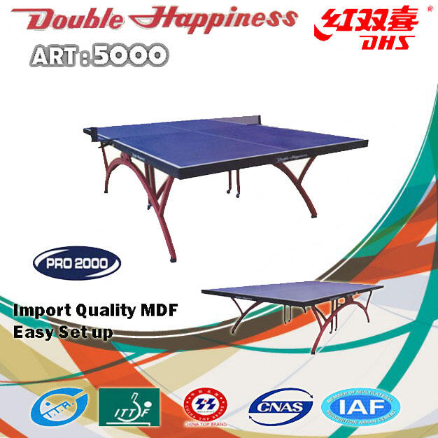 TENIS MEJA ( DHS ) DOUBLE HAPPINESS ART 5000