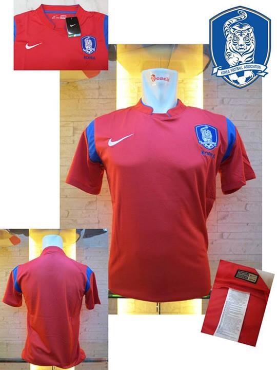 JERSEY KOREA SELATAN HOME WORLD CUP 2014 NEW OFFICIAL GO