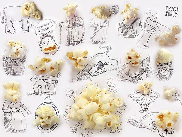 Benda sehari-hari berubah menjadi Ilustrasi lucu &amp; Amazing