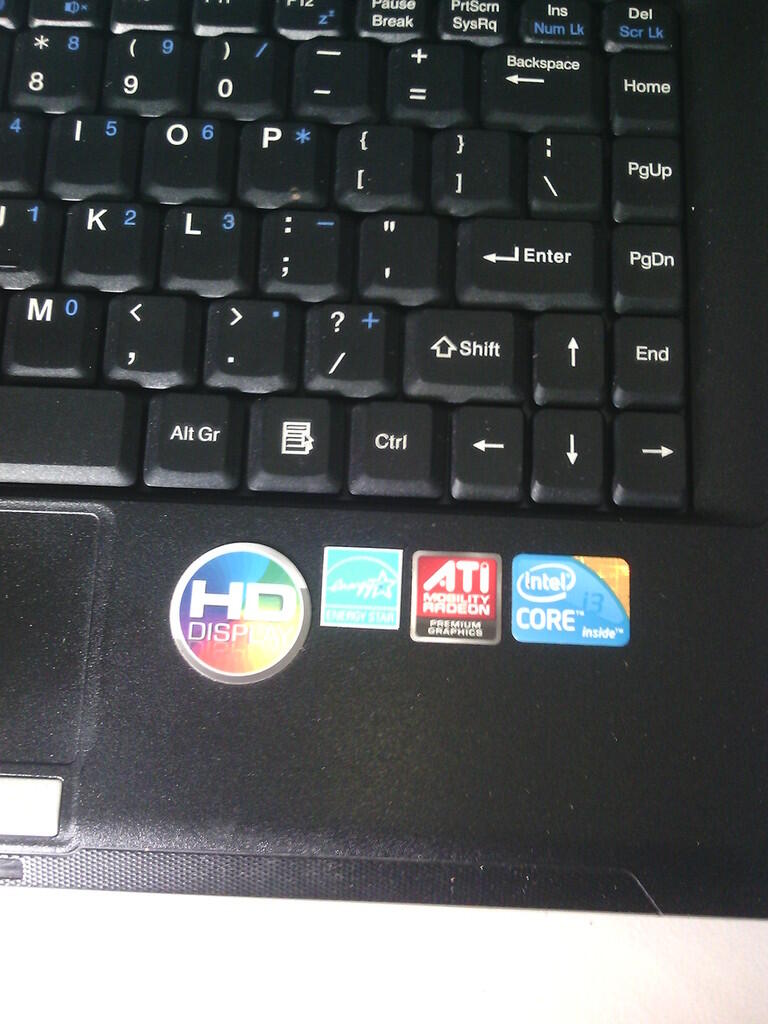 laptop msi cx 420 core i3 @ 2,13 GHZ fullset mulus