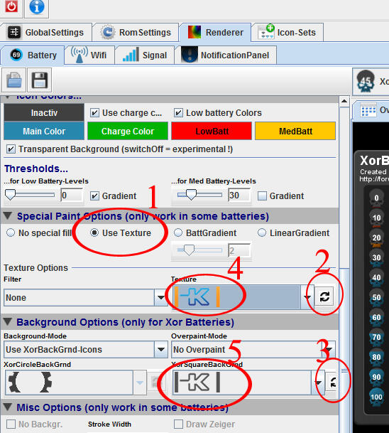 &#91;TUTORIAL&#93;Buat Icon Battery Android