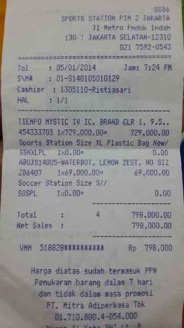 Sepatu Futsal Nike Tiempo Mystic Original Size 43 (9,5) Murah gaannn...