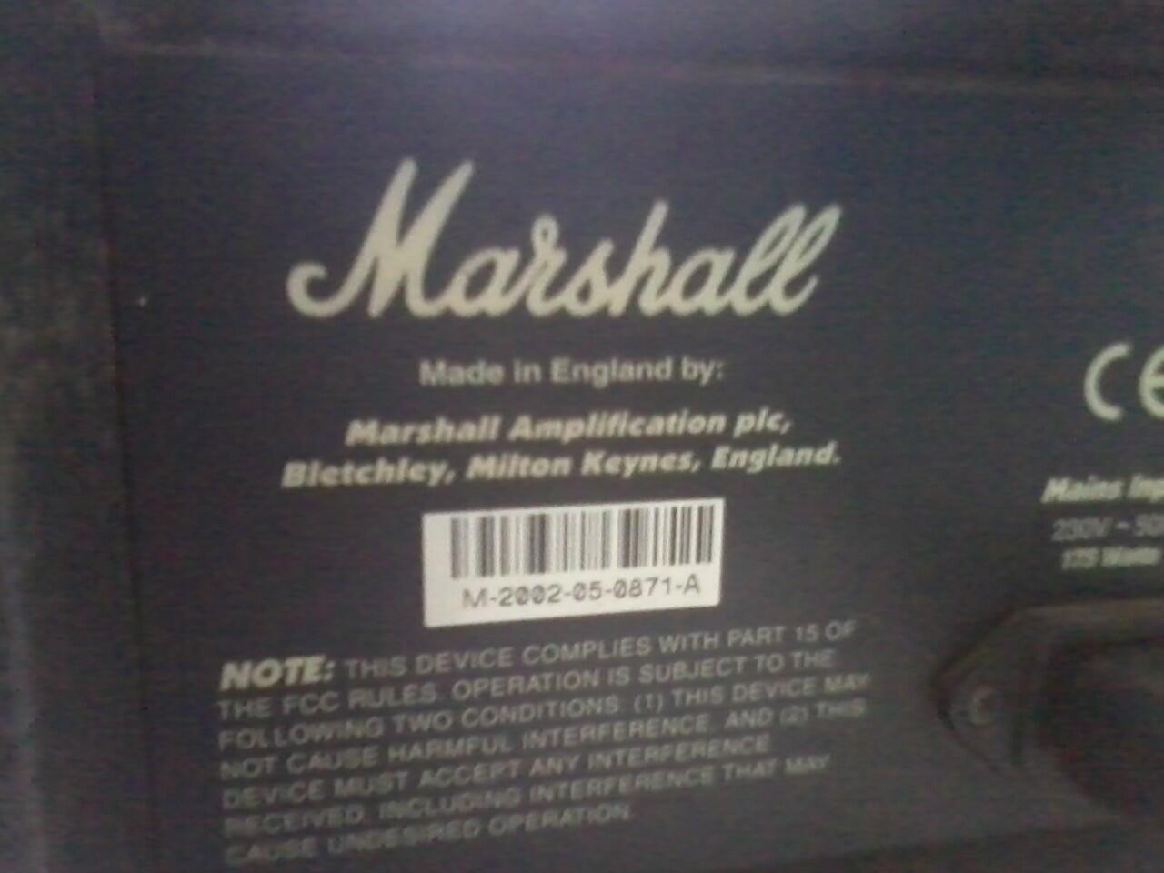 Marshall Valvestate 2000