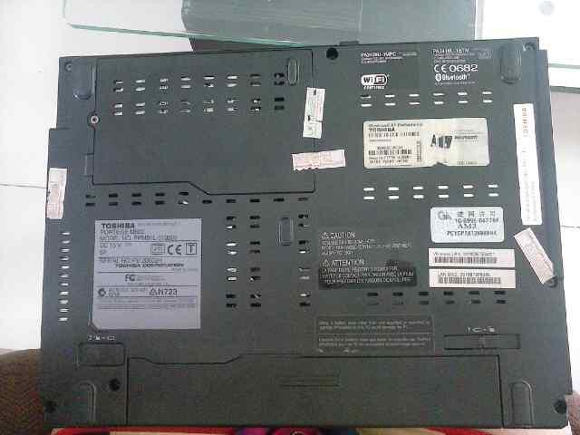 Jual Toshiba Portege M500, kondisi 90%, belum pernah servis
