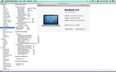 Jual Macbook Pro 13" 2.66ghz C2D Mulus & Lengkap