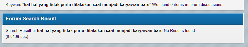 Hal-hal yang TIDAK Perlu Dilakukan Saat Menjadi Karyawan Baru