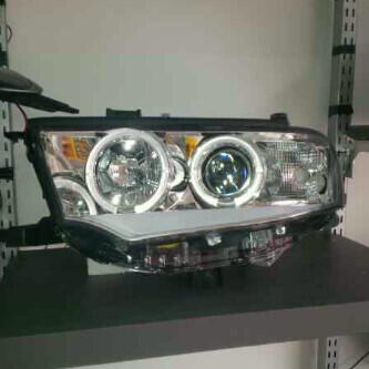 HEAD LAMP PAJERO SPORT LED BAR