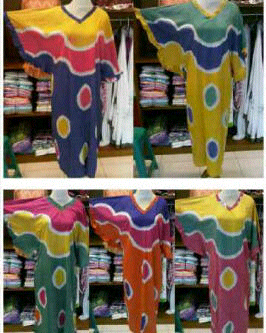 Dress Batik Model Daster Kupu, Asli Pekalongan