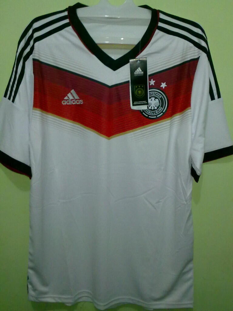 Jersey Grade Ori Germany / Jerman Home World Cup 2014