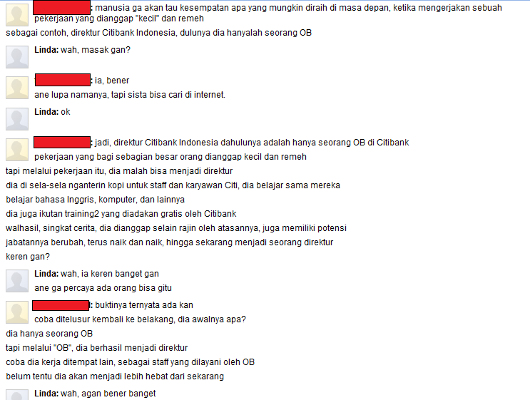 alhamdulillah, dengan bantuan seorang kaskuser ane bisa dapat kerja