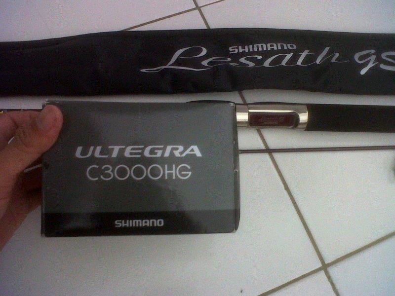 jual pancingan shimano murah 1 set C3000HG
