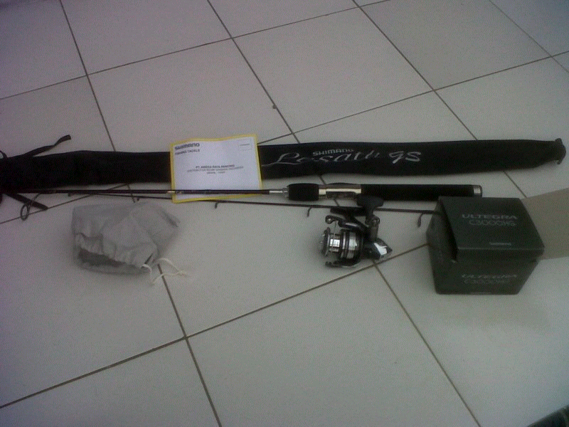 jual pancingan shimano murah 1 set C3000HG
