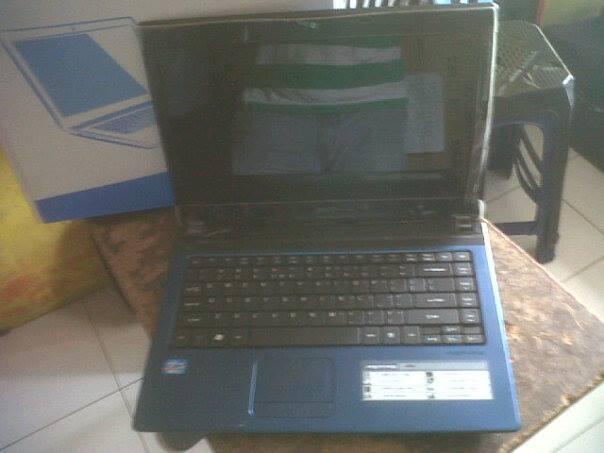 laptop acer 4750 second