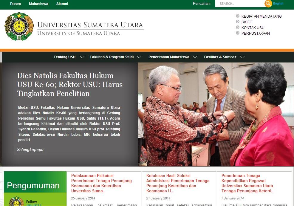 Universitas gaul Di Sumatra Utara