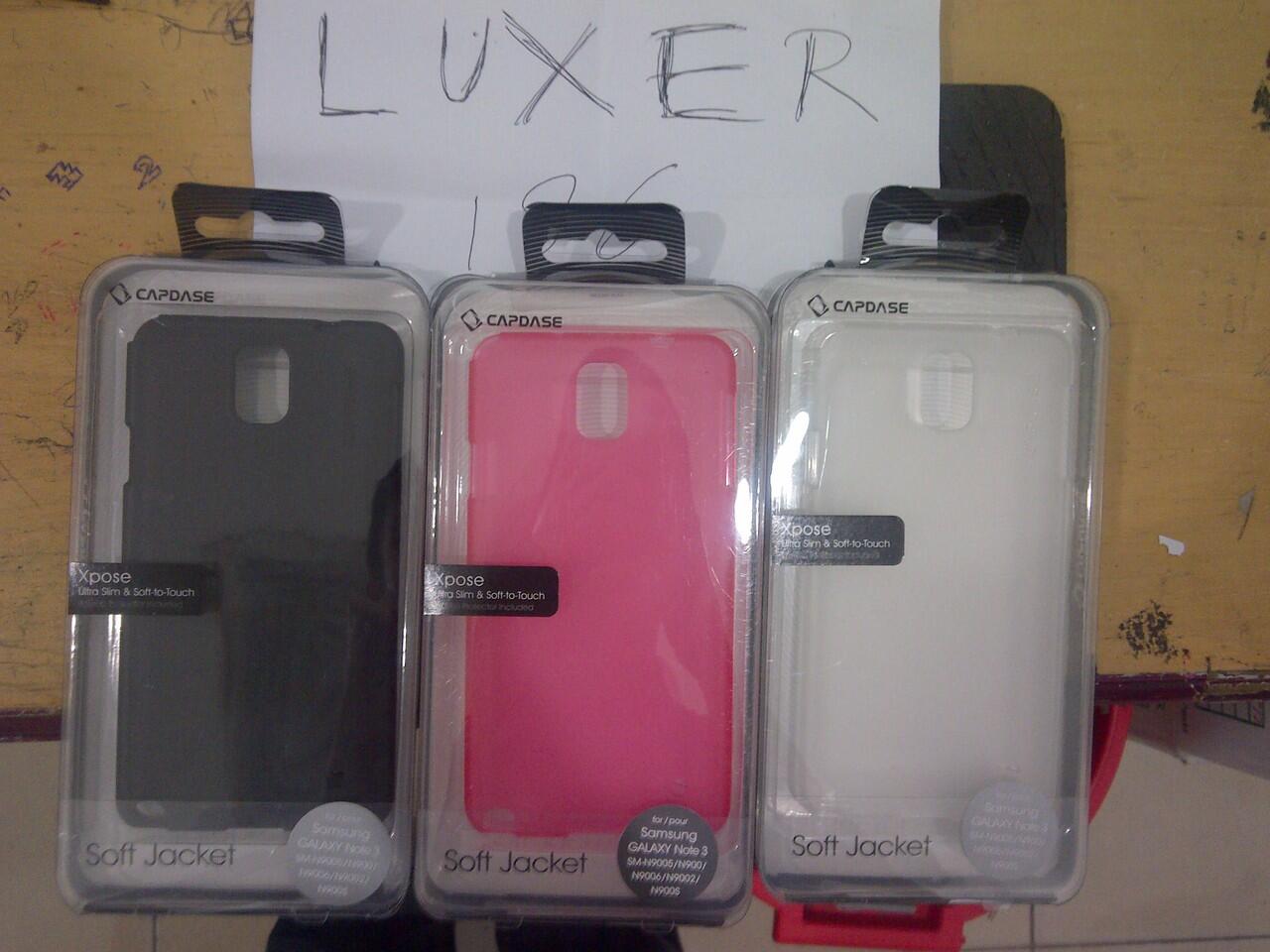 SOFTJACKET CAPDASE CASE SILIKON KONDOM SAMSUNG NOTE3, SONY XPERIA Z ULTRA, Z1 COMPACT