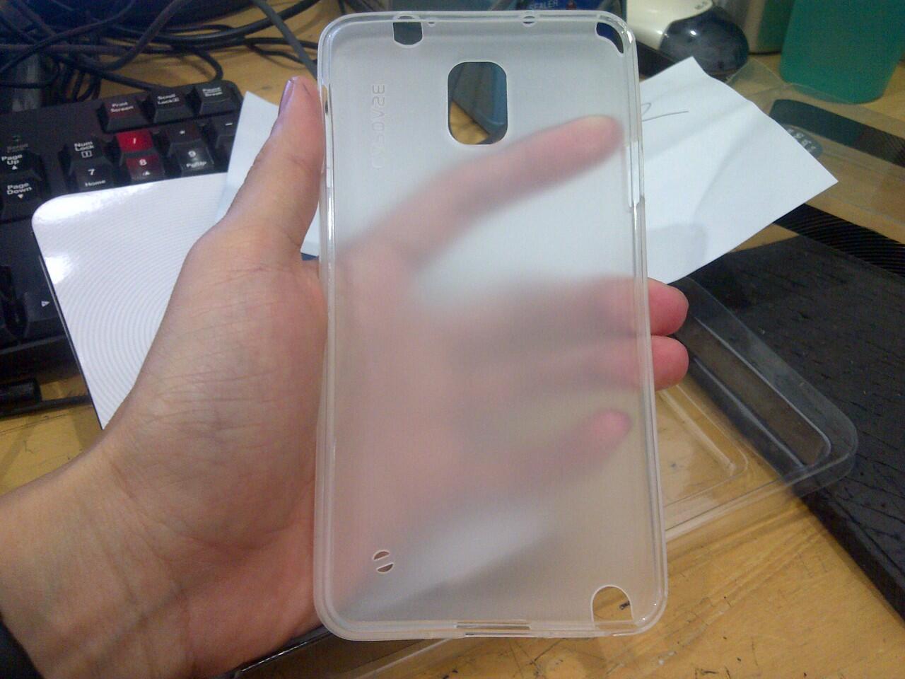SOFTJACKET CAPDASE CASE SILIKON KONDOM SAMSUNG NOTE3, SONY XPERIA Z ULTRA, Z1 COMPACT