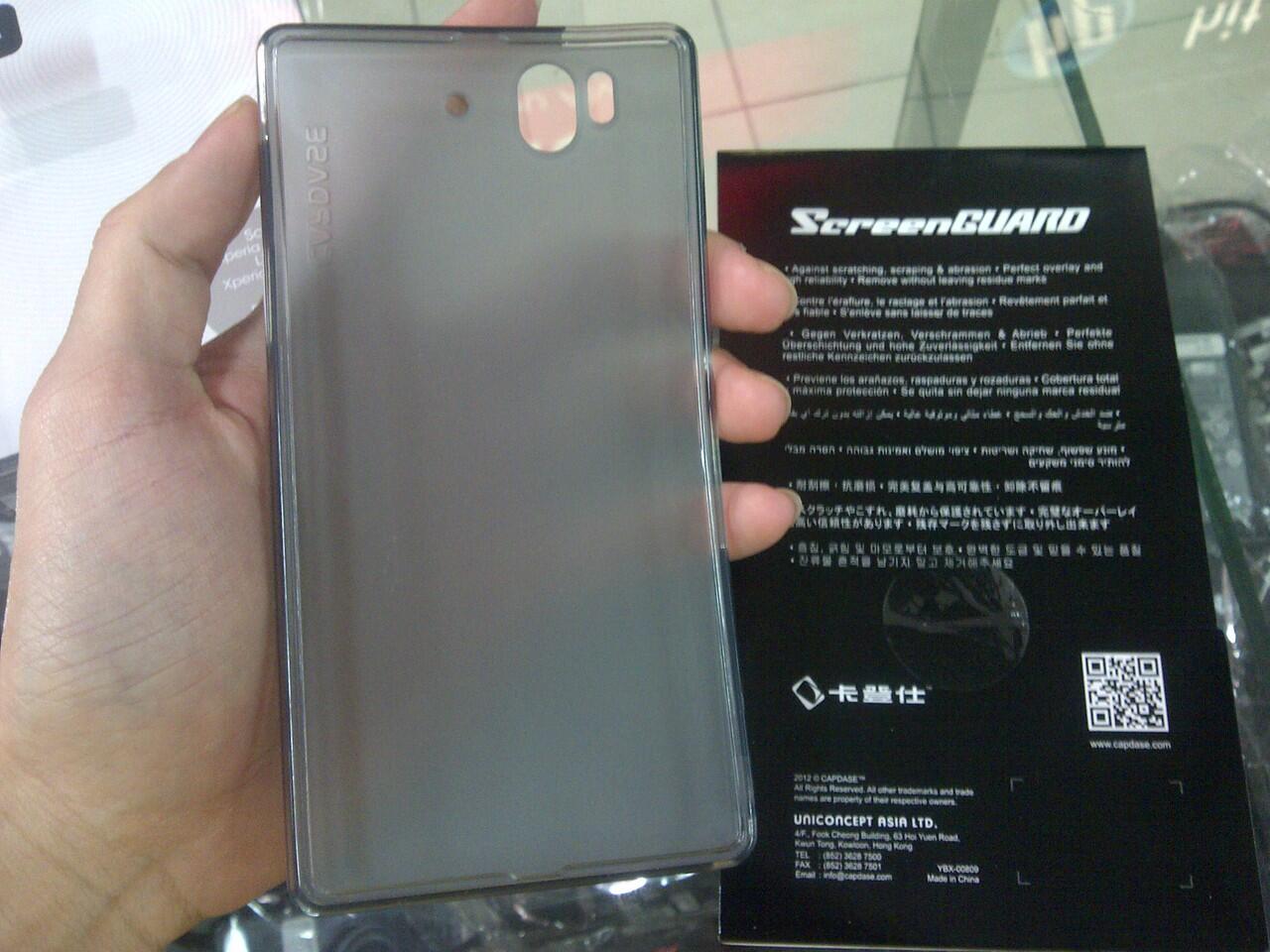 SOFTJACKET CAPDASE CASE SILIKON KONDOM SAMSUNG NOTE3, SONY XPERIA Z ULTRA, Z1 COMPACT