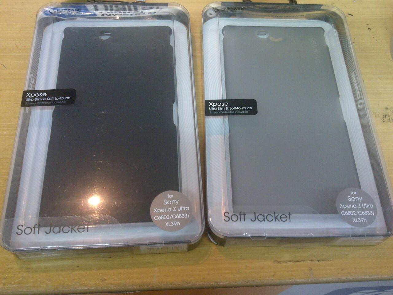 SOFTJACKET CAPDASE CASE SILIKON KONDOM SAMSUNG NOTE3, SONY XPERIA Z ULTRA, Z1 COMPACT