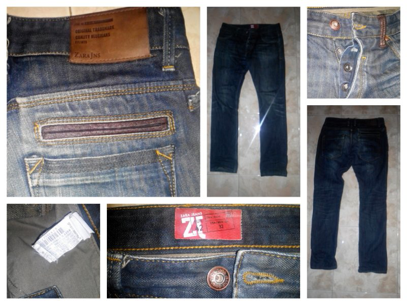 original ZARA JEANS DENIM "rare second