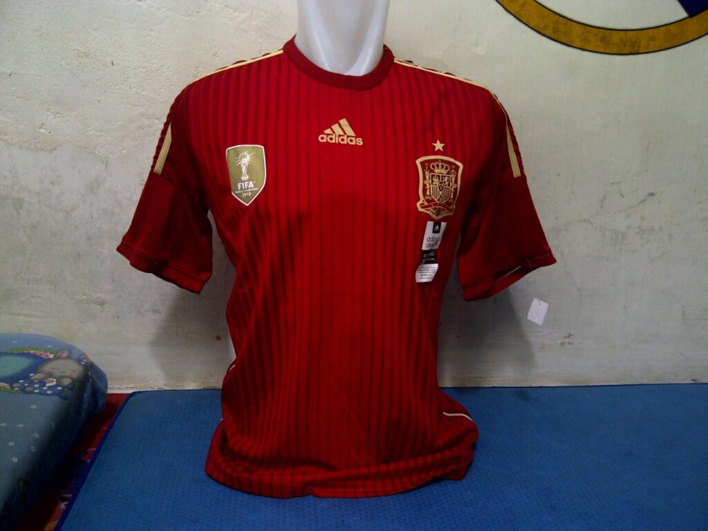 Jual jersey Spanyol adizero world cup 2014 kualitas Grade ori wilayah Jogja