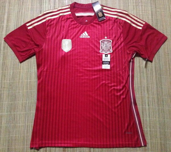 Jual jersey Spanyol adizero world cup 2014 kualitas Grade ori wilayah Jogja