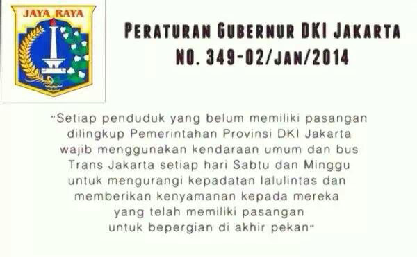 Gimana yah kalau PERDA ini benar2 dibuat ??