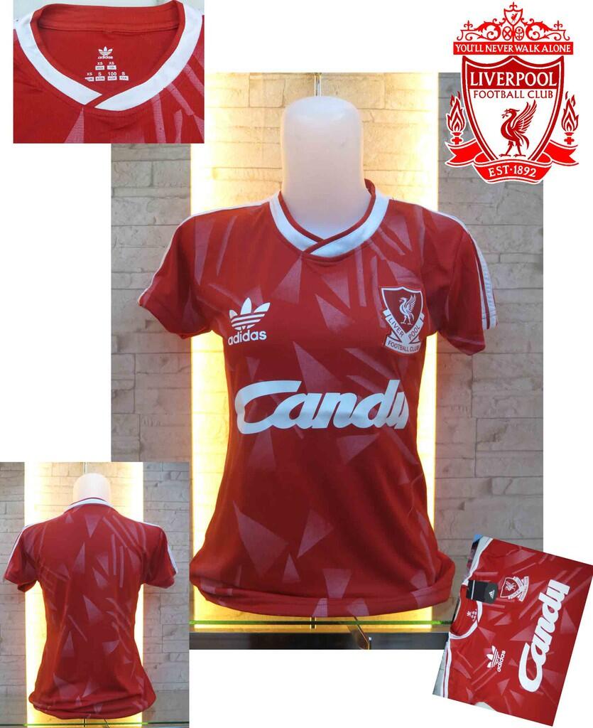 JERSEY LIVERPOOL LADIES CANDY 1980-1981 RETRO