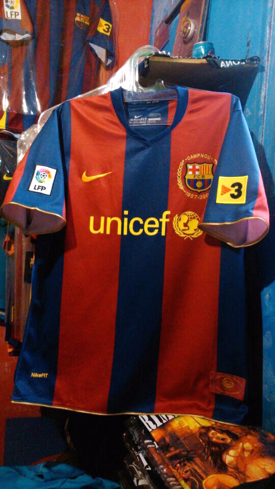 WTS BARCELONA home 07/08 NOU CAMP MURAH !!!