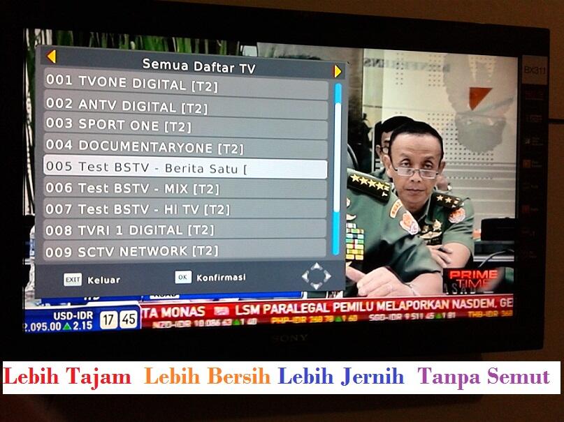 Terjual SET TOP BOX SIARAN TV DIGITAL TANPA SEMUT POLYTRON 