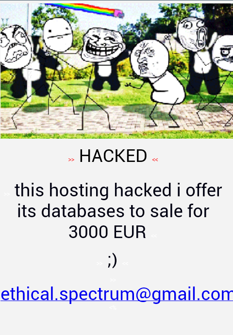 Idhostinger Hacked by Ethical ?