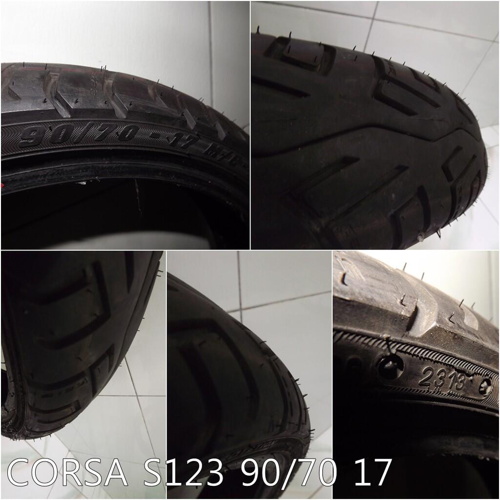 Terjual Ban Tubeless : FDR Genzi 90/80-17, Corsa s123 90 