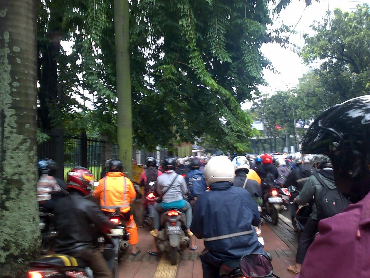 jakarta pagi ini blok m - benhil